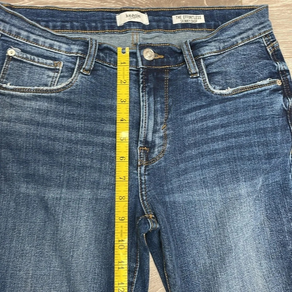 NWOT Kensie Jeans The Effortless Skinny Crop Denim Jeans 8/29 - Picture 10 of 16